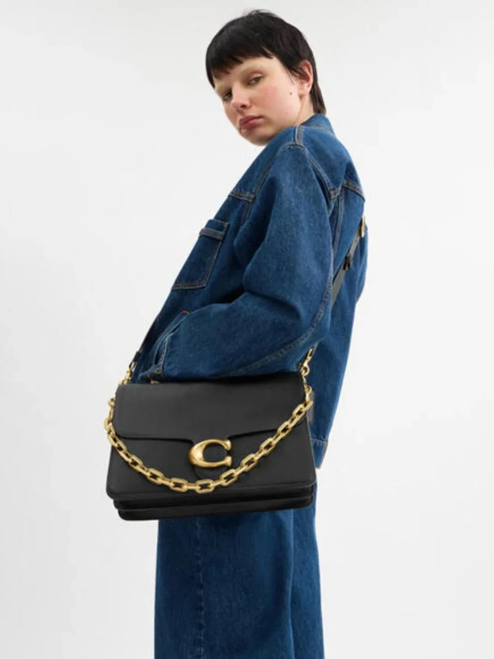 Coach Chain Tabby Shoulder Bag 30 - Picture 6 of 10